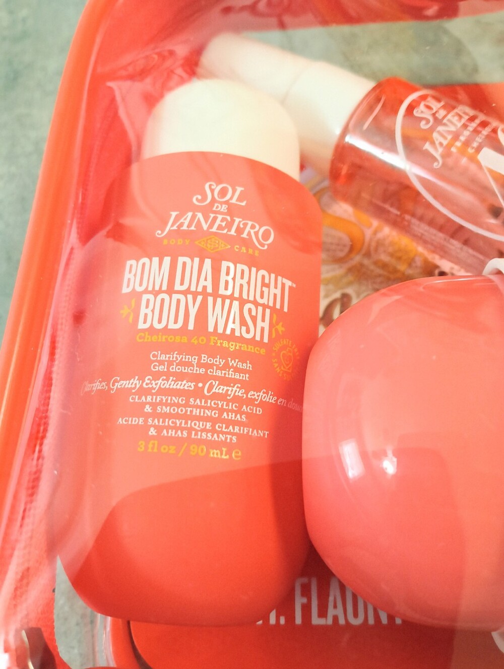 💐NWT Sol de Janeiro Bom Dia Bright Jet Set Body Trio💐 - Picture 6 of 8